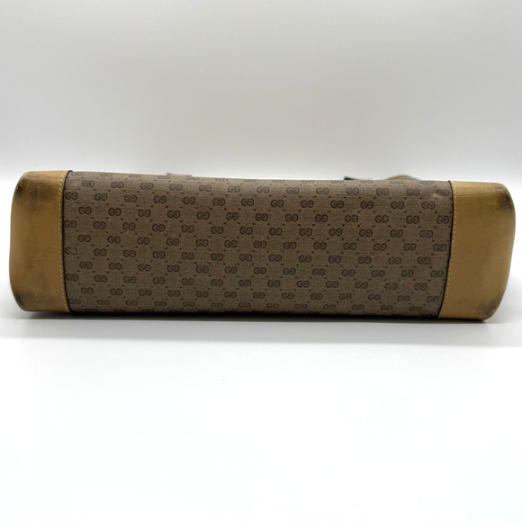 Vintage Gucci Sherry Line Micro Gg Tote #158938G12B - Picture 11 of 15